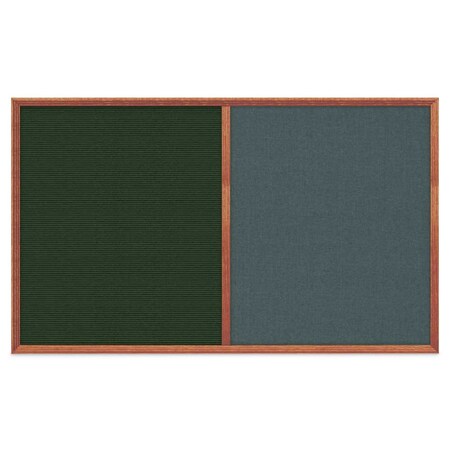 Slim Style Indoor Enclosed Corkboard,18